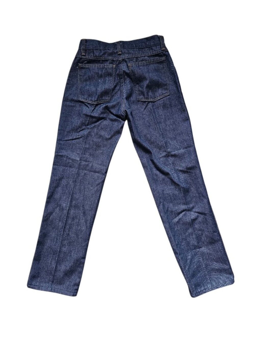 vtg 70s - 80s Smacs high rise dark wash denim jeans . 26" waist . made in USA